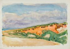 Landscape study, c1875-1944. Creator: George Clausen