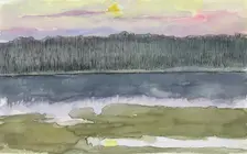 Landscape Study. Creator: Maria Wiik