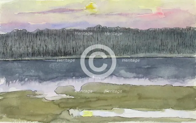 Landscape Study. Creator: Maria Wiik.
