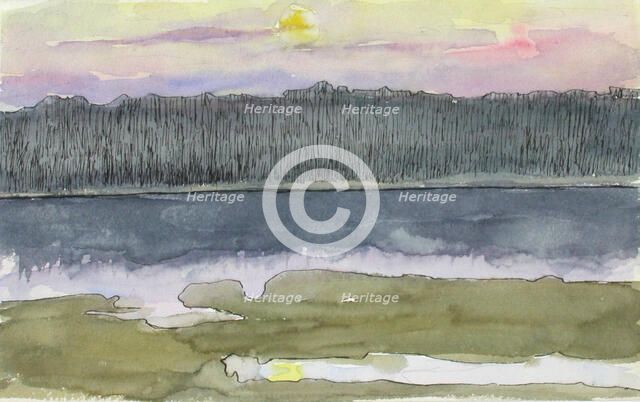 Landscape Study. Creator: Maria Wiik.