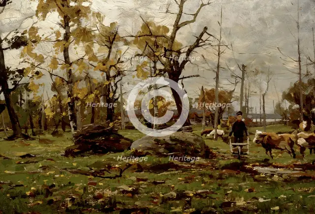 Landscape Study from Eckerö, 1884. Creator: Victor Westerholm.