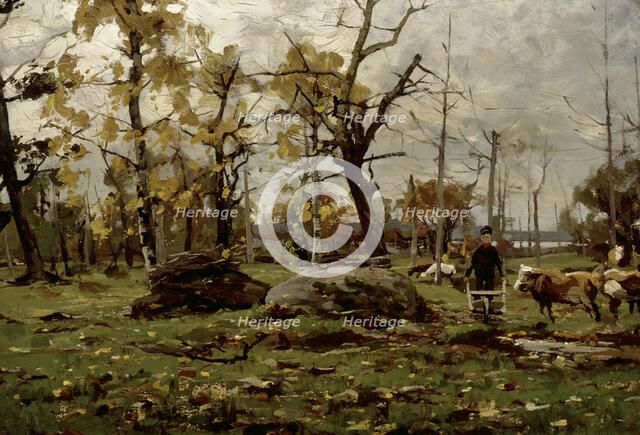 Landscape Study from Eckerö, 1884. Creator: Victor Westerholm.