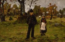 Landscape Study from Eckerö, 1884. Creator: Victor Westerholm