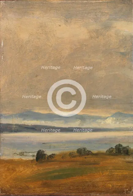 Landscape study, probably 1833. Creator: Thomas Fearnley.