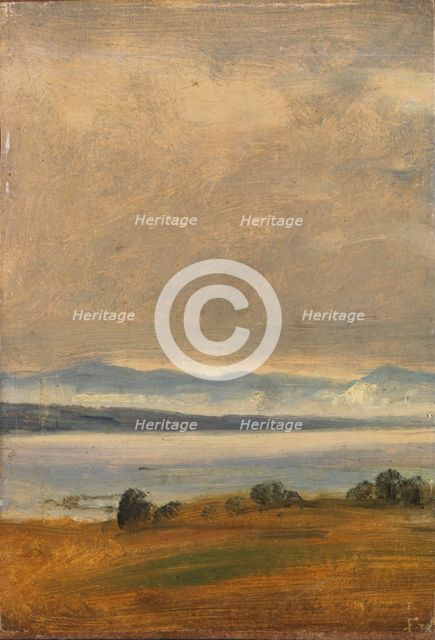 Landscape study, probably 1833. Creator: Thomas Fearnley.