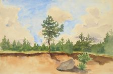 Landscape Study, Sandpit. Creator: Maria Wiik