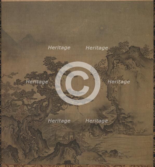 Landscape, second half of 1400s. Creator: Isho Tokugan (Japanese, c. 1359-1437).