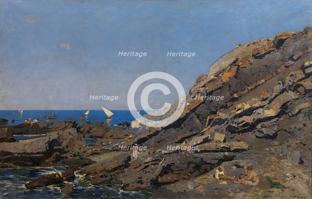 Landscape (seabed), 1907. Creator: Serafin Avendano.