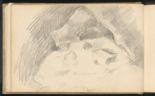 Landscape Seen from the Inside of a Cave, 1889/1892. Creator: Paul Cezanne