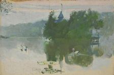 Landscape. Sketch, 1950. Creator: Stepan Yaremich