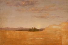 Landscape Sketch, about 1845-1847. Creator: Thomas Cole