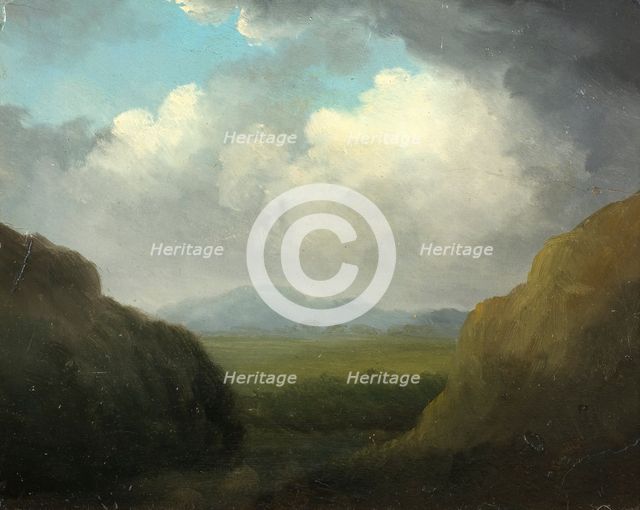 Landscape Sketch. Creator: Manner of Pehr Gustaf von Heideken.