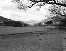 Landscape, Snowdon from Capel Corig, Wales, c1955. Creator: Arthur Charles Kirby Ware