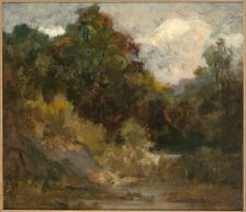 Landscape (trees), n.d. Creator: Edward Mitchell Bannister