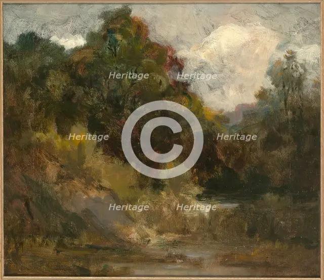 Landscape (trees), n.d. Creator: Edward Mitchell Bannister.