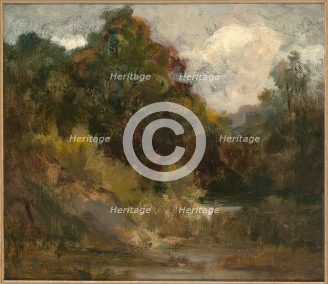 Landscape (trees), n.d. Creator: Edward Mitchell Bannister.