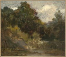 Landscape (trees), n.d. Creator: Edward Mitchell Bannister