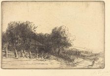 Landscape (Un paysage). Creator: Alphonse Legros