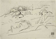 Landscape with Cattle, 1866/1867