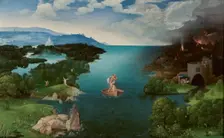 Landscape with Charon Crossing the Styx, between 1520 and 1524. Creator: Joachim Patinir