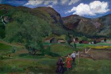 Landscape with Children, 1903. Creator: Nikolai Johannes Astrup