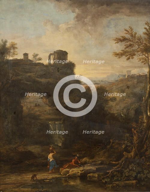 Landscape with a Tholos. Creator: Alessio de Marchis.