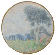 Landscape with a tree, 1917. Creator: Karol Miloslav Lehotský