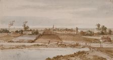Landscape with a view of Arnhem. Creator: Pieter de With