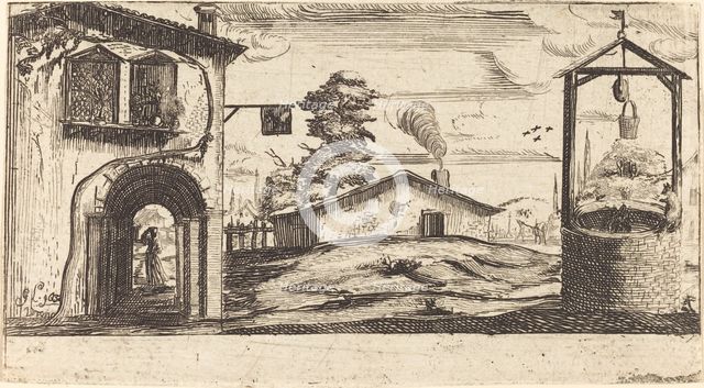 Landscape with a Well. Creator: Unknown.
