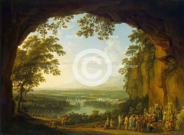 Landscape with a ancient Festival, 1781. Creator: Jacob Philip Hackert.