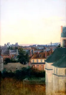 Landscape with a Bridge c1870. Artist: Stanislas Lepine