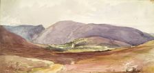 Landscape with a Castle in the Distance, c1840s. Creator: John Phillip
