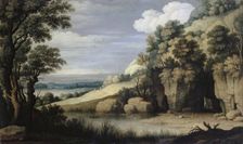 Landscape with a Lake, 1616. Creator: Marten Ryckaert