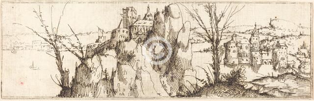 Landscape with a Lake. Creator: Augustin Hirschvogel.