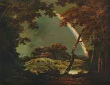 Landscape with a Rainbow Effect 1794, (1930). Creator: Joseph Wright of Derby