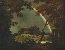 Landscape with a Rainbow Effect 1794, (1930). Creator: Joseph Wright of Derby