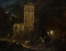 Landscape with Ancient Ruins, 1643. Creator: Abraham van Cuylenborch