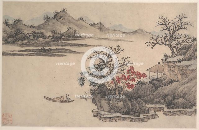 Landscape with Autumn Foliage. Creator: Shen Zhou.