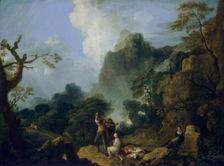 Landscape with Banditti: the murder 1723-1782. Creator: Richard Wilson