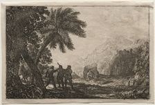 Landscape with Brigands, 1633. Creator: Claude Lorrain (French, 1604-1682)