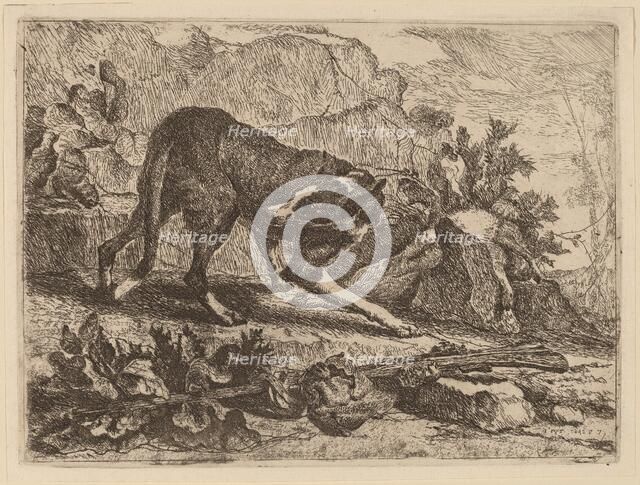 Landscape with Greyhound and Rifle, 1642. Creator: Jan Fyt.
