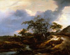 Landscape with Dunes, 1649. Creator: Jacob van Ruisdael