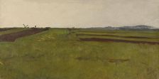 Landscape with fields, 1885-1922. Creator: Willem Witsen