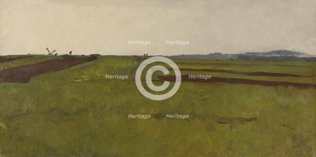 Landscape with fields, 1885-1922. Creator: Willem Witsen.