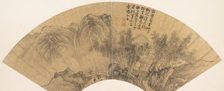 Landscape with Figure. Creator: Xie Shichen