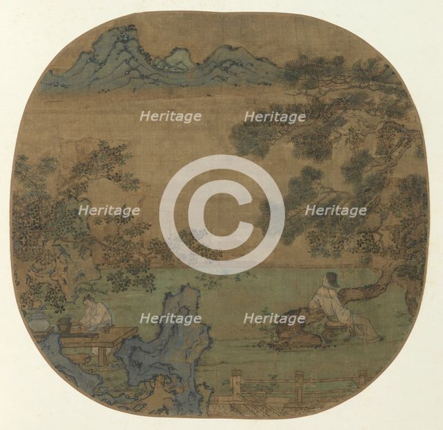 Landscape with Figures, 960-1279. Creator: Unknown.