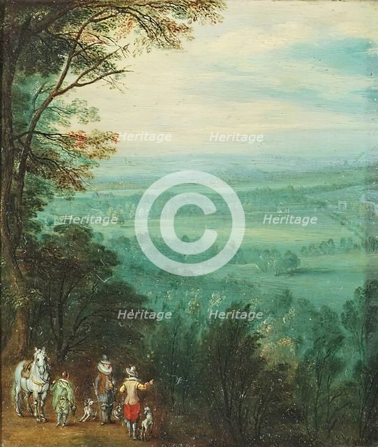 Landscape with Figures, 1630-1650. Creator: David Teniers II.