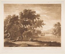 Landscape with Figures, 1774. Creator: Richard Earlom