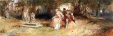 Landscape with Figures 1885. Artist: Charles Cattermole