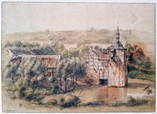 Landscape with Houses c1643-1687. Artist: Gillis Neyts